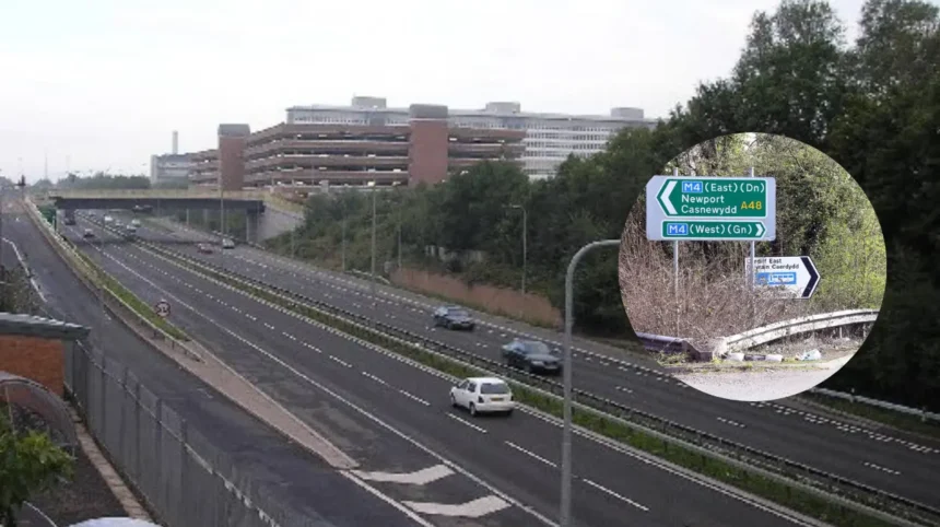 Woman in her 70s taken to hospital after A48 Newport crash 2026